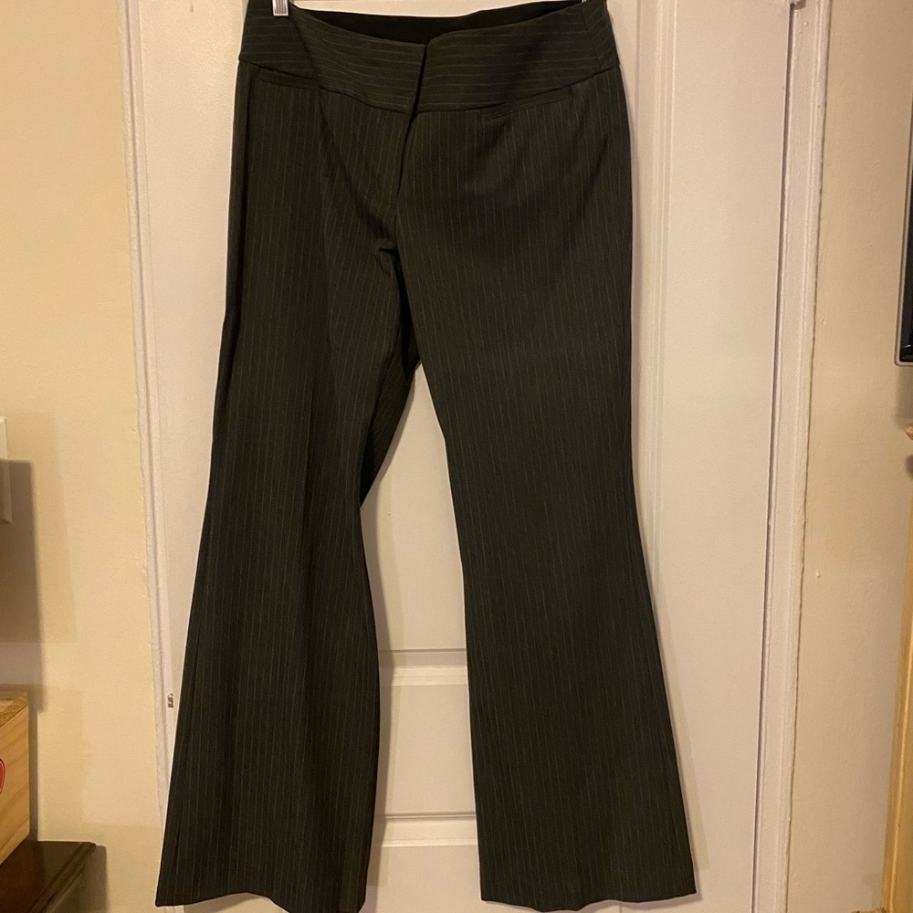 Express Grey Pinstripe Pants- size 12. Excellent condition